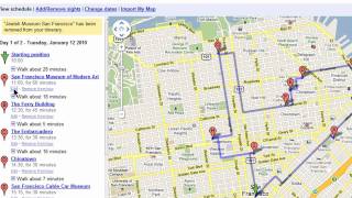 Screencast Tour of Google City Tours