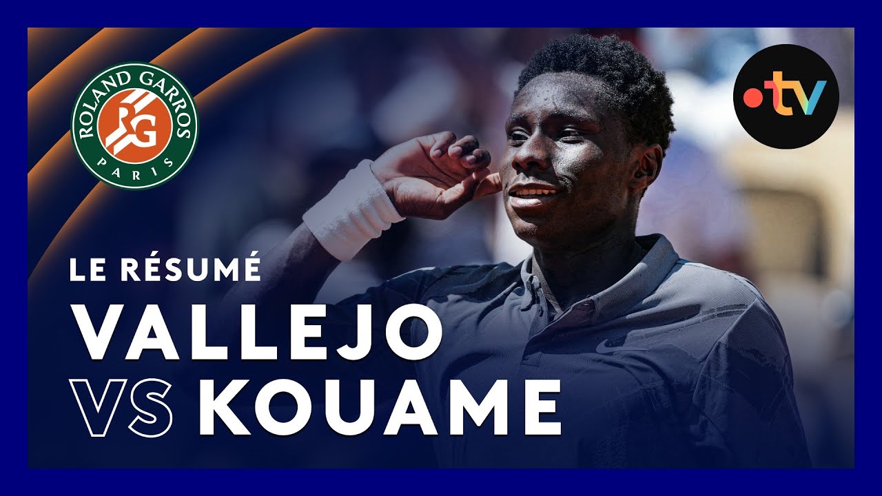 Pas mal nan? C'est français. Moïse Kouame, pour son premier Roland-Garros à seulement 17 ans, a remporté ce jeudi une bataille homérique de près de 5 heures contre le Paraguayen.. Il devient le plus jeune joueur à se qualifer avec Raphaël Nadal! Quel match, quel combat, quelle ambiance..