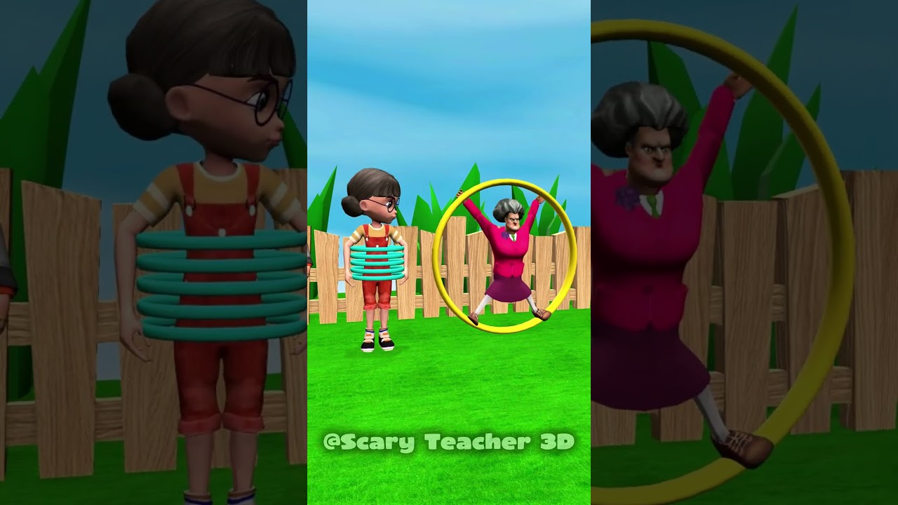 Tani 3D and Nick scary vs Scary Teacher 3D funny moments 3 🤣🥰😁