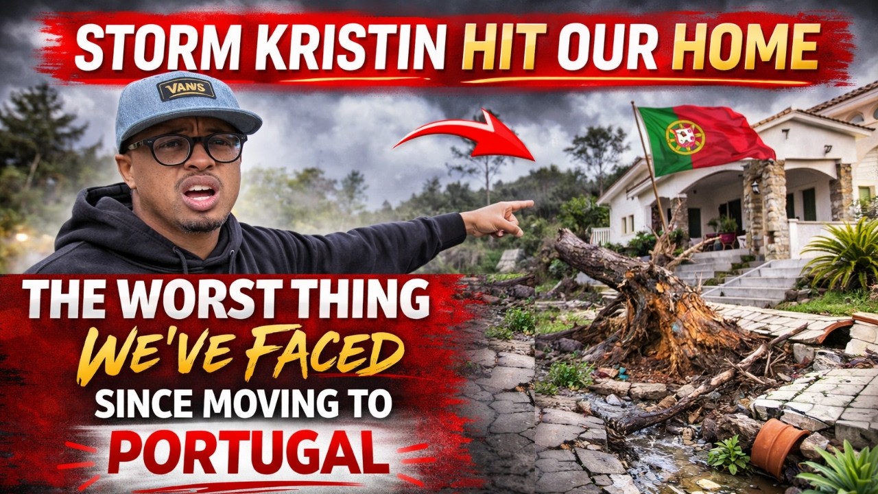Storm Kristin Hit Our Portugal Home | The Worst Thing We’ve Faced Since Moving to Portugal from USA