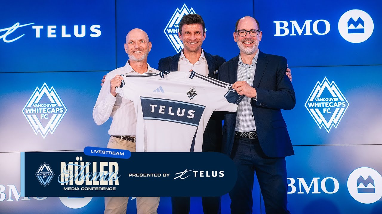 Thomas Müller Media Conference, Presented by TELUS | Vancouver Whitecaps FC
