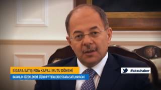 Sigara Satışı Kapalı Kutularda Olacak