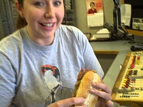 McRib Taste Test Nichole Roberts 97.3 WMEE