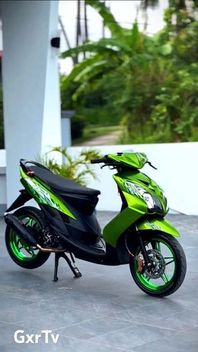 YAMAHA MIO 4 INDONESIAN CONCEPT TEAM GREEN #mio #montage #shorts