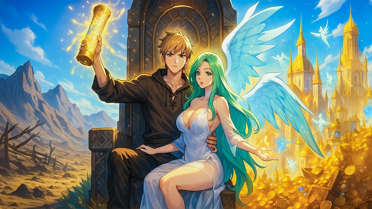 Send to Barren Land to Die, But I Found Ancient Magic, Bonded with Angel Spirit and RULE Them