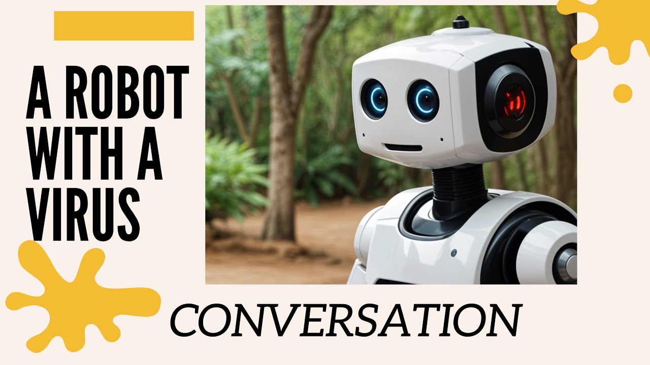 A Robot with a Virus || 7th English || Conversation || malayalam ...