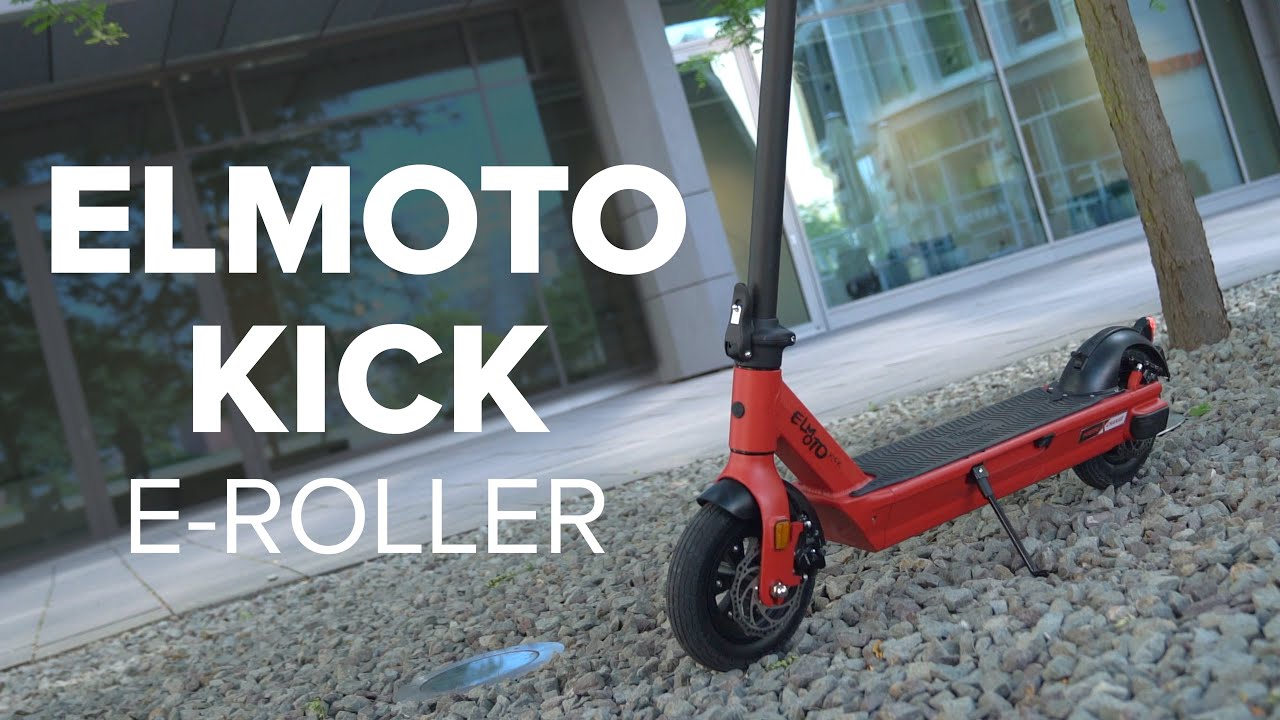 E-Roller mit der Akku-Überraschung!  | Elmoto Kick im Test | Computer Bild [deutsch]