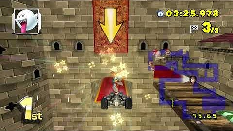 Mario Kart Wii (Fusion) Custom Tracks - Mirror (1 Player) #025 with Crash Bandicoot