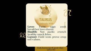 Taurus 22 Feb 2026 – Universe Is Preparing Something Huge For You #astrology #tarotreading