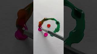 Paint colour Drop #art #shorts #colormixing #viaralshorts