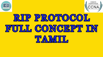 RIP PROTOCOL FULL CONCEPT IN TAMIL தமிழில்