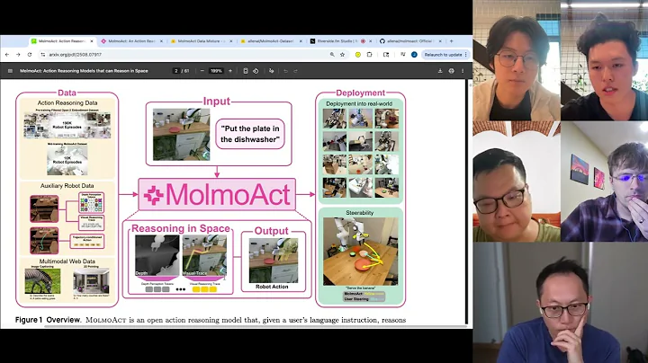 Ep#39: MolmoAct: An Action Reasoning Model that reasons in 3D space