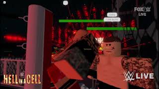 Roblox WWE - Randy Orton V. Batista - WWE Championship - HELL IN THE CELL