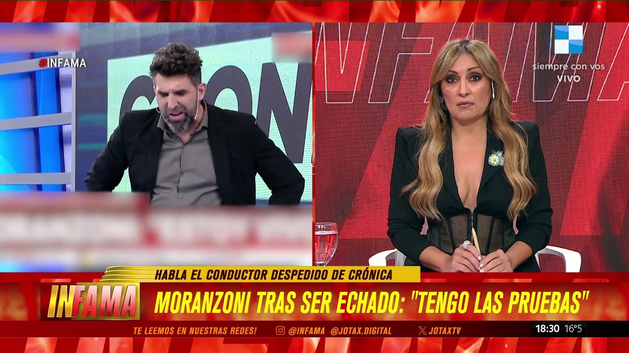 🔥DIEGO MORANZONI CUENTA SU VERDAD TRAS SU DESVINCULACIÓN DE CRÓNICA