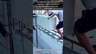 Building with Precision: Large-Scale Block Masonry