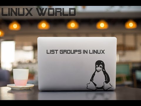 passwd+group+getent - How to List Groups in Linux