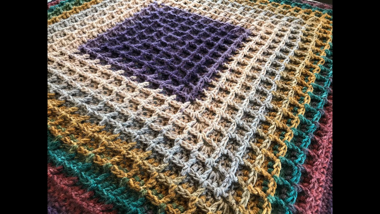 (#70 Destro) Ponto Waffle Ou Wafer Feito em “Square”