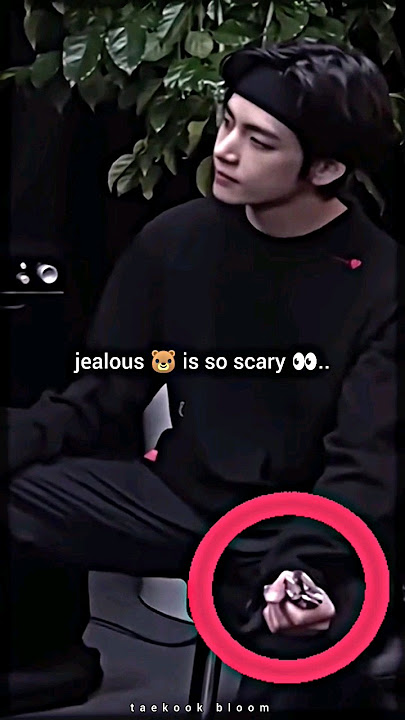 Taehyung got jealous over Jungkook and Jimin interaction 😳‼️ He so scary #shorts #taekook #ytshorts