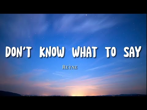 REYNE - Don't