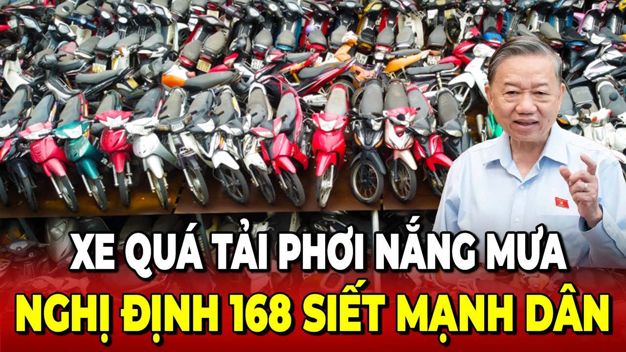 Bãi Xe Vi Phạm Quá Tải Phơi Nắng Mưa Sau Nghị Định 168 Khiến Ai Cũng Lo Sốt Vó