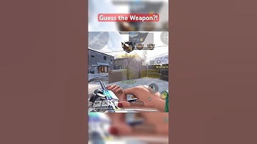 What is the name of this Weapon?! #codm #qn #guess