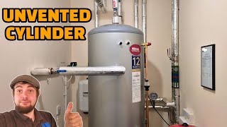 UNVENTED CYLINDER SWAP from start to finish