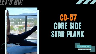 Co-57 Core Side Star Plank