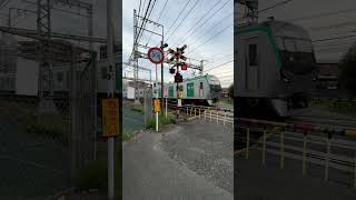 大カーブを曲がる京都市営地下鉄烏丸線の20系新型車両！