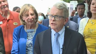 Gov. DeWine gives COVID update as Ohio's COVID vaccine lottery prepares to announce first $1M winner