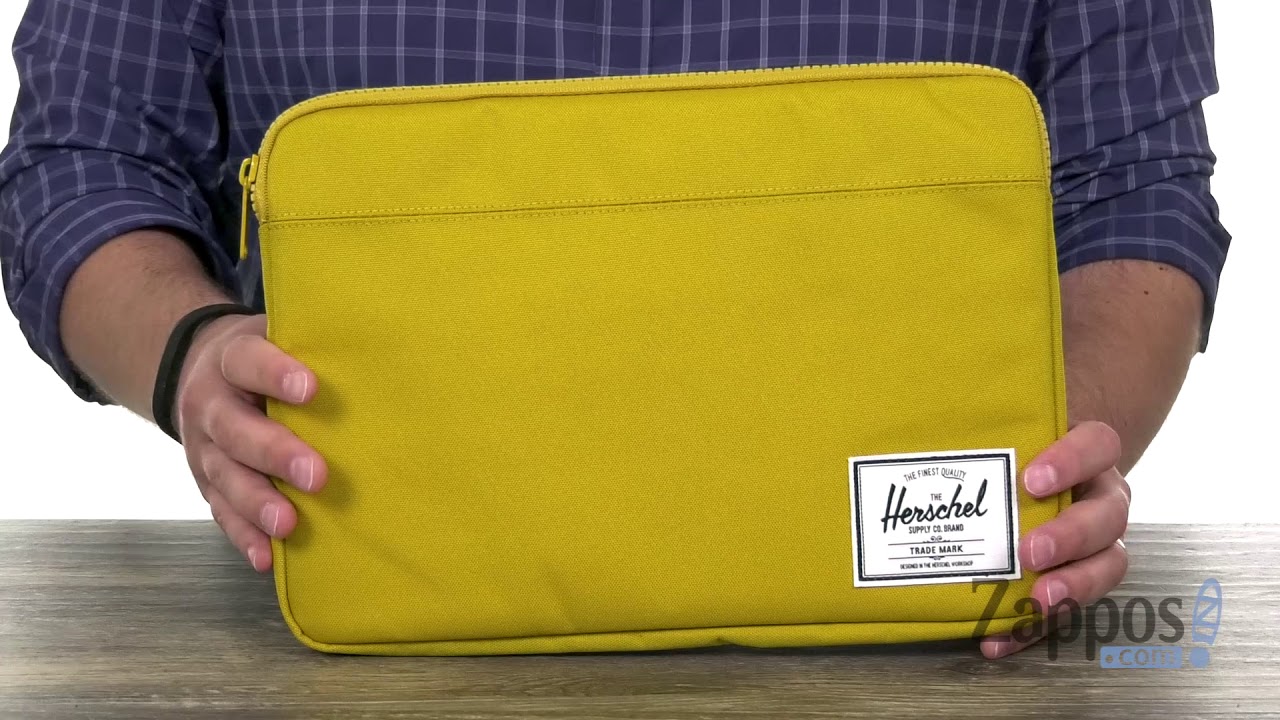 Herschel Anchor Sleeve for MacBook/Ipad, Dried Herb, One Size