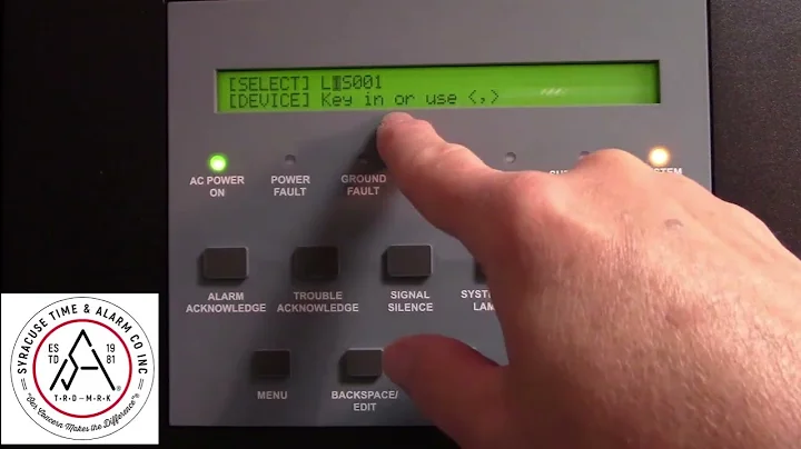 🔧 How to Disable & Enable a Device on the GW-FCI E3 Fire Alarm Panel | Step-by-Step Guide