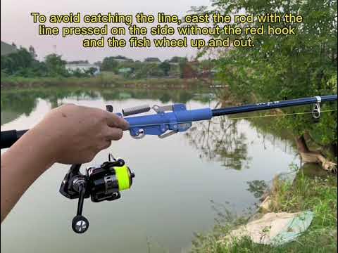 CAIGAO Automatic Fishing Rod: Let the Rod Do the Work, You Enjoy the  Catch! 
