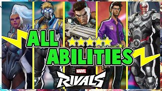 EVERY HERO ABILITY IN MARVEL RIVALS EXPLAINED