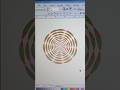 Coreldraw Flower Design Easy Circular Pattern