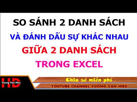 Video: Cách So Sánh Hai Thư Mục