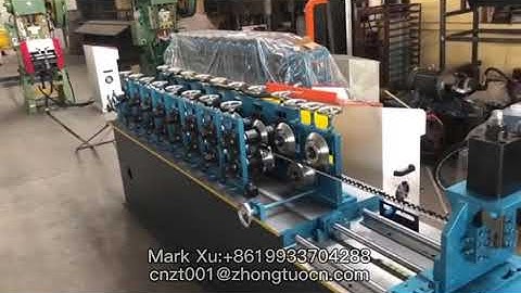 L angle roll forming machine