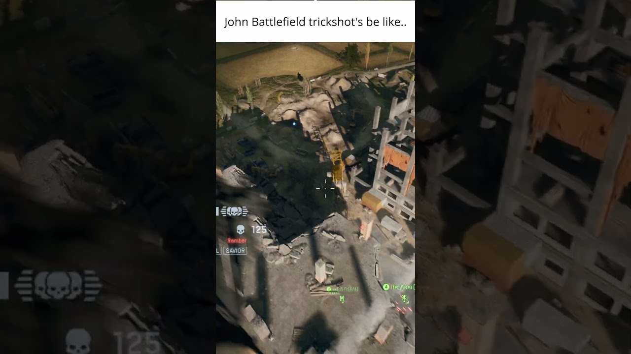 Pov: Doing A John Wick Trickshot In Battlefield 6 😎