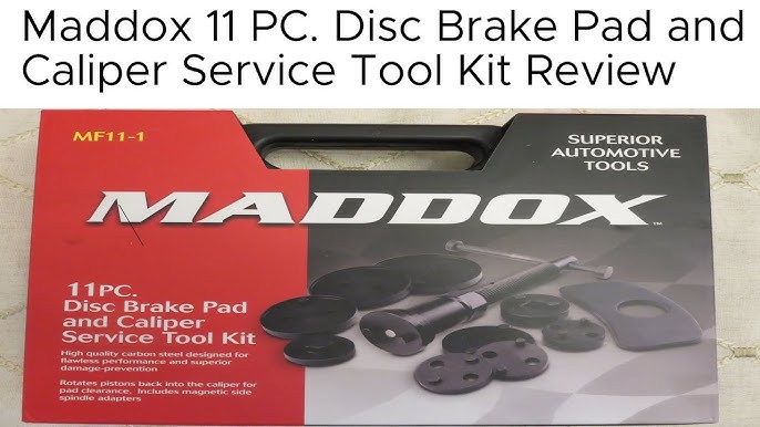 22-Piece Heavy Duty Disc Brake Caliper Tool Set and Wind Back Kit for Brake  Pad