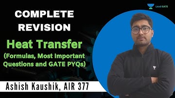 Complete Revision of Heat Transfer (Formulas, Most Important Questions and GATE PYQs)