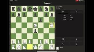 Queen Sac For Mate Tennison Gambit