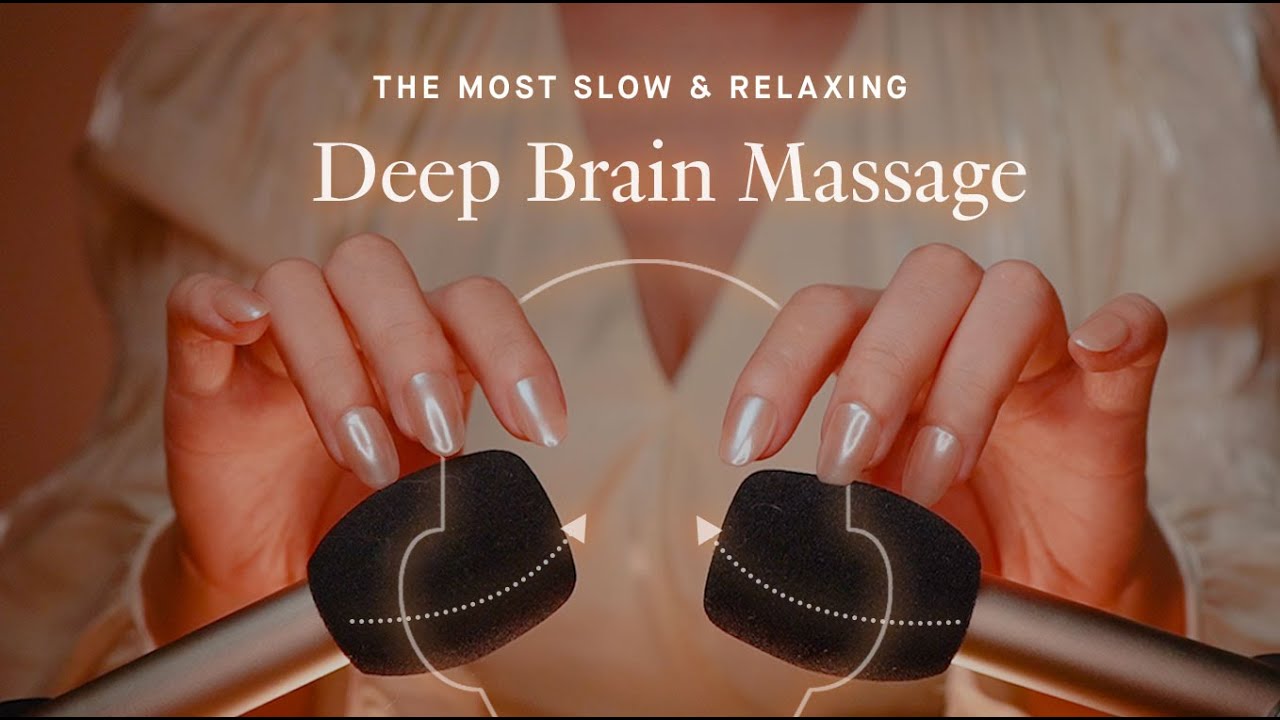 ASMR | The Only Brain Massage You Will EVER Need! (No-talking) | Breath-paced Mic Scratching