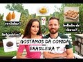 🍮Romenos reagindo à comida brasileira 🥧