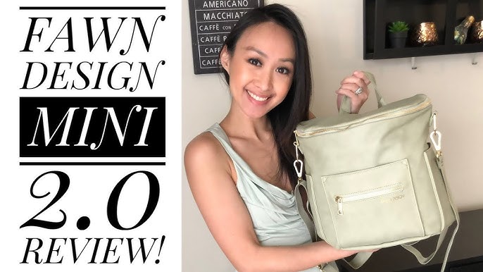 My Honest Review Of The Fawn Design Diaper Bag - Kristy By The Sea