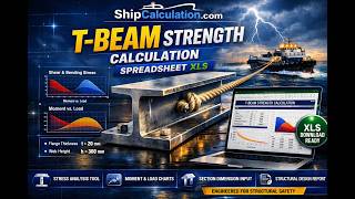 T‑Beam Strength Calculation Spreadsheet XLS
