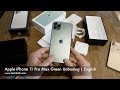 Apple iPhone 11 Pro Max Green Unboxing | English