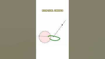 Elliptical Linkage Animation #animation #cad #mechanism #mechanical #linkage #mechanicalengineering