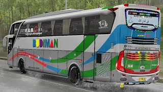 Trip Bandung - Wonogiri Bus Budiman SHD | Bus Simulator Indonesia screenshot 1