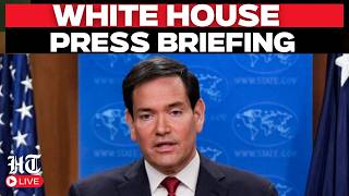 LIVE | Marco Rubio Holds White House Press Briefing | Donald Trump | US Iran Conflict | Hormuz