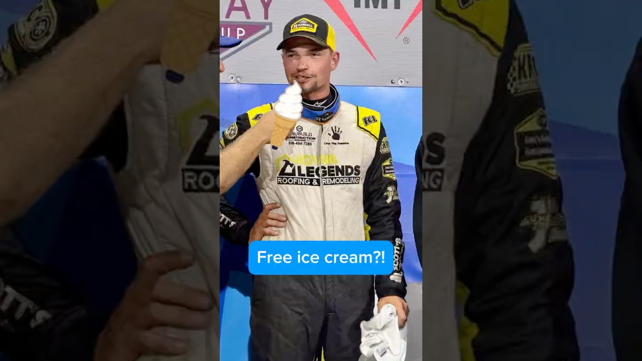 Deming Speedway’s Secret to Clean Racing… FREE ICE CREAM 🍦 #sprintcar