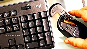 Setup Logitech Wireless Keyboard and Mouse MK270 on Windows 10 Laptop and Windows 11 PC